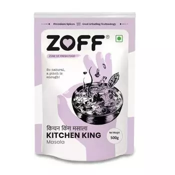 ZOFF kitchen king masala | Premium Zip Lock Pouch | Net weight-500g