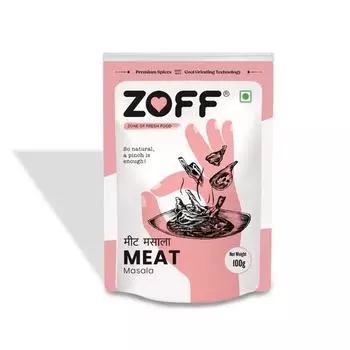 Zoff Meat Masala | Премиальный пакет с застежкой-молнией | Вес нетто 100 г