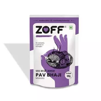 Zoff Pavbhaji Masala | Премиальный пакет с застежкой-молнией | Вес нетто 100 г