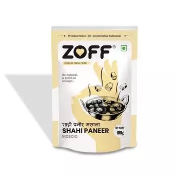 Zoff Shahi Paneer masala | Premium Zip Lock Pouch | Net Weight 100g
