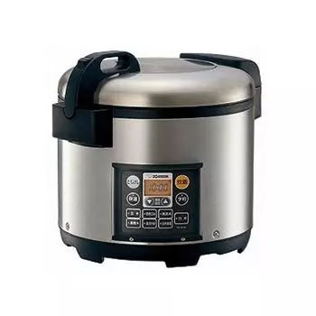 Zojirushi 2sho Микрокомпьютерная рисоварка для коммерческого использования, суперприготовление, нержавеющая сталь NS-QC36-XA