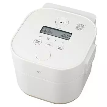 Zojirushi Automatic Cooking Pot STAN. Neglecting & Time Saving Pack Cooking Enamel Pot Easy to Clean White EL-KA23-WA