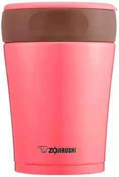 Zojirushi Berry steel food jar SW-GD36-PP [Stainless (0.36L)]