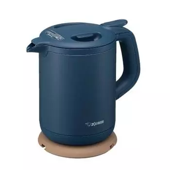 Zojirushi Electric Kettle 0.8L Keeps warm at 90 for 1 hour after boiling Navy CK-AJ08-AD