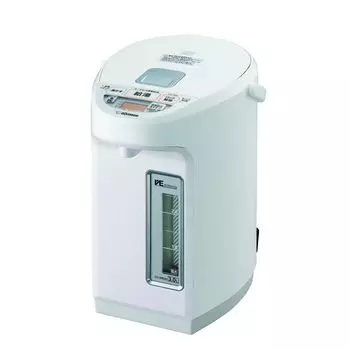 Zojirushi Electric Pot Microcomputer Boiling VE Electric Magic Bottle Liters White Yutosei 3.0 CV-WB30-WA