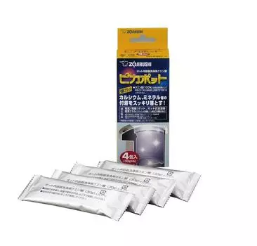 Zojirushi Лимонная кислота для чистки внутреннего контейнера кастрюли Pikapot Silver CD-KB03-J серебряный