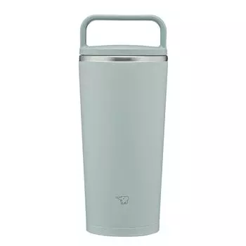 Zojirushi Mahobin Carry Tumbler Water Bottle 300ml Handle Type Dishwasher Safe Seamless Only 2 Care Points Ash Green SX-JS30-GM