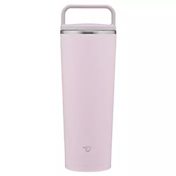 Zojirushi Mahobin Carry Tumbler Water Bottle 400ml Handle Type Dishwasher Safe Seamless Only 2 Care Points Powder Pink SX-JS40-PM
