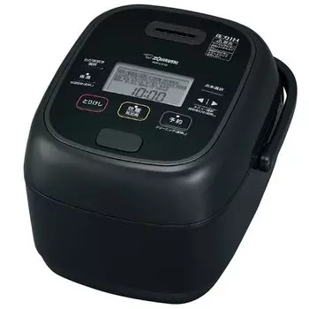 Zojirushi Mahobin Rice Extreme Pressure IH Rice Iron Black Thick Cups Плита, Кулинария, Черный, Плита, Пальто, Кастрюля, 5.5