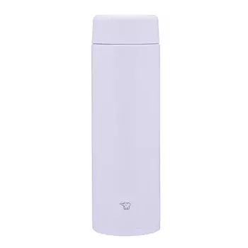 Zojirushi Mahobin Stainless Steel Mug Water Bottle 600ml Screw Type Dishwasher Safe Seamless Only 2 Care Points Icy Purple SM-GS60-VM