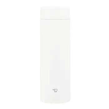 Zojirushi Mahobin Stainless Steel Mug Water Bottle 600ml Screw Type Dishwasher Safe Seamless Only 2 Care Points White SM-GS60-WA