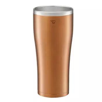 Кружка-стакан Zojirushi Mahobin из нержавеющей стали с двойной вакуумной теплоизоляцией и холодной изоляцией 600 мл, прозрачная медь SX-DN60-NC