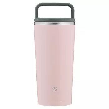 Zojirushi Mahobin Water Bottle Tumbler with Lid Carry Tumbler Portable Seamless Handle Type 300ml Vintage Rose Lid and gasket integrated Easy to clean