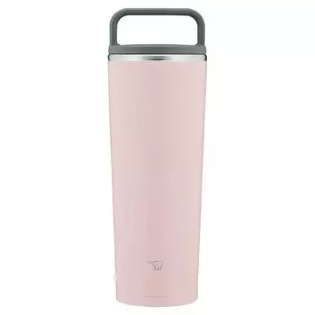 Zojirushi Mahobin Water Tumbler with Carry Handle Vintage Integrated Lid and Easy to Only 2 Items to Bottle, Lid, Tumbler, Portable, Seamless, Type,