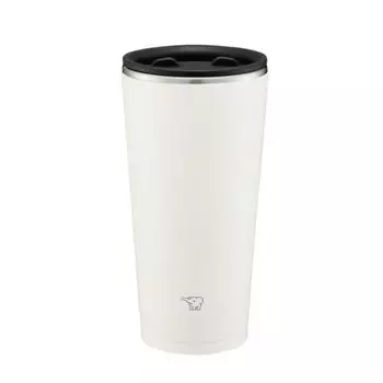 Zojirushi Mahobin Zojirushi Stainless Steel Tumbler with Rotating Office Home Pale (ZOJIRUSHI) Lid, Open/Close Lid, Heat/Cold Insulation, Work, Time,