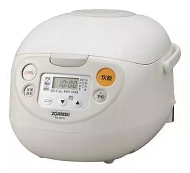 ZOJIRUSHI Microcomputer Rice Cooker White NS-WF10-WB