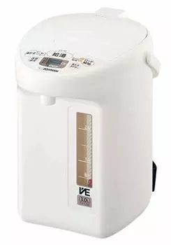 Zojirushi Микрокомпьютер Кипячение VE Электрическая Волшебная Бутылка Белый ZOJIRUSHI Yutosei 3.0L CV-TZ30-WA