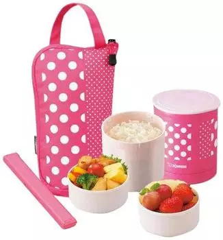Zojirushi Mini Bento Lunch Jar, Pink