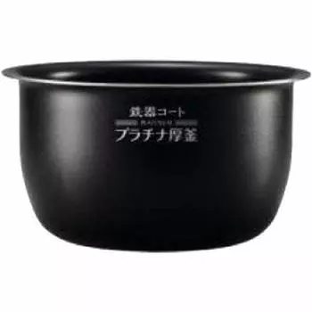 Zojirushi Pressure IH Rice Extreme Cooking Inner Внутренний рис Одинарный 1 Sho Cooking B514 Плита, Кастрюля, Кастрюля, Замена, Кастрюля, Детали, Плита, Предмет, чёрный