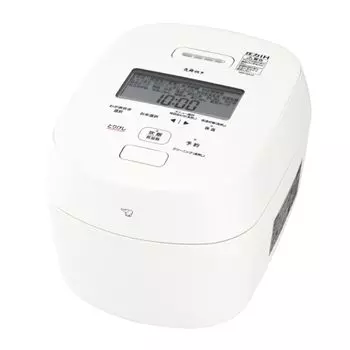 Zojirushi Rice Cooker, Pressure IH Rice Cooker, 5.5 Cups, Flame Cooker, White NW-NA10-WA