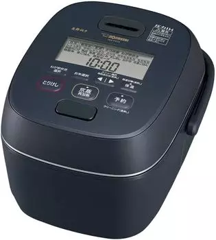 Zojirushi Rice Cooker Pressure IH Rice Cooker Cups Flame Cooker Slate Black 5.5 NW-PV10-BZ