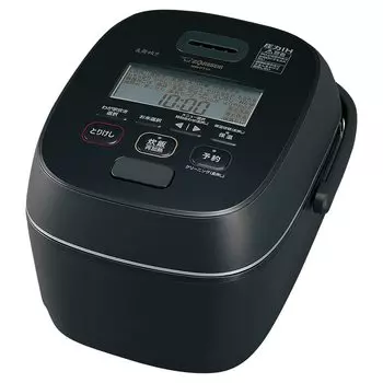 ZOJIRUSHI Rice Flame Pressure IH Сделано в 2 точках для очистки каждой темной чернильницы, 5,5 чашек, плита, тип, Япония, время, NW-PT10-BZ