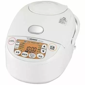 ZOJIRUSHI Рисоварка Zojirushi IH (5,5 стаканов) Экстремально прожаренный белый NW-VD10-WA