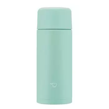 Zojirushi SM-MA25-AL Water Bottle, Seamless Water Bottle, Small Capacity, 8.5 fl oz (250 ml), Screw, Stainless Steel Mug, Soft Turquoise, Integrated w