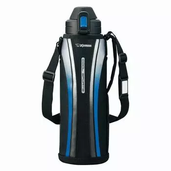 ZOJIRUSHI Stainless Steel Cool Bottle Black [1.55L] SD-AB15-BA