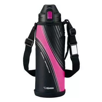 ZOJIRUSHI Stainless Steel Cool Bottle Pink Black 1.03L SD-AD10-PK