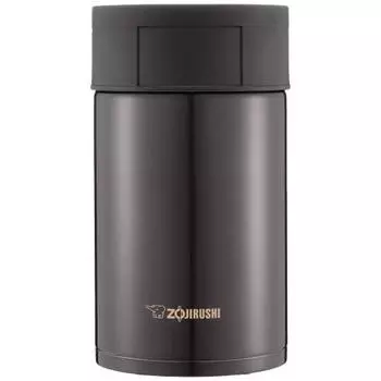 ZOJIRUSHI Stainless Steel Food Jar 550ml Dark Cocoa SW-HC55-TD