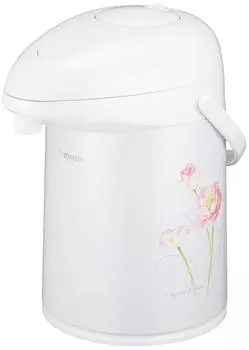 Zojirushi Стеклянный термос-аэропот настольный изолированный белый 2,2 л AB-RB22-FC