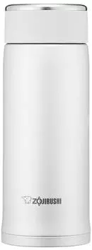 ZOJIRUSHI Water Bottle Direct Drinking Stainless Steel Mug 360ml Silver SM-LB36-SA