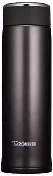 ZOJIRUSHI Water Bottle Direct Drinking Stainless Steel Mug 480ml Matte Black SM-LB48-BZ