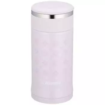 ZOJIRUSHI Water Bottle Direct Drinking Stainless Steel Mug 200ml Pearl Lavender SM-ED20-VP
