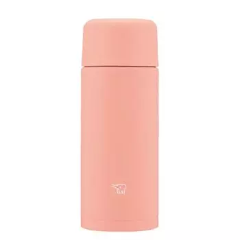 ZOJIRUSHI Water Seamless Small Нержавеющая сталь Dahlia Интегрированная крышка и простота мытья только 2 предметов Бутылка, крышка, емкость, 250 мл, винт, кружка, розовый,