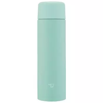 ZOJIRUSHI Water Seamless Small Stainless Steel Soft Integrated Cap and Easy to Only 2 Items to Wash Bottle, Cap, Capacity, 350ml, Screw, Mug,