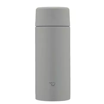 ZOJIRUSHI Water Seamless Stainless Stainless Steel Medium Stainless Steel and Gasket Easy to Only 2 Items to Wash Bottle, Steel, 360ml, Screw, Mug,