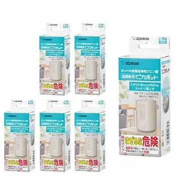 Zojirushi ZOJIRUSHI Pikapot Чистящее средство для электрической кастрюли внутренняя лимонная кислота для чистки CD-KB03KX-J (4 пакета) [6 коробок] увлажнитель, горшок,