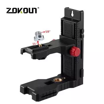 Zokoun сильный магнитный регулируемый лазерный кронштейн для уровня жидкости L-образный кронштейн Настенный кронштейн Универсальный выравнивающий кронштейн