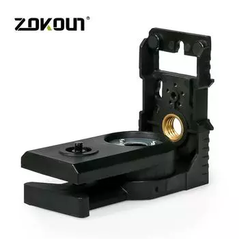 Zokoun Strong магнитный L-образный кронштейн, выравнивающий кронштейн для установки лазерного уровня с резьбой 1/4 дюйма, адаптера для штатива 1/4 дюйма или 5/8 дюйма
