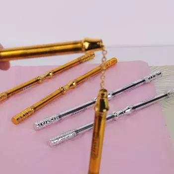 Золотая дубина, нунчакус, ручка для письма, вращающаяся ручка, креативная игрушка для снятия стресса OneSize