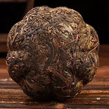 Золотая дыня 400 г выдержанного чая Пуэр из древнего дерева Сырой чай Чай Туо 400g