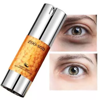 Золотая икра Мультиэффектная эссенция для глаз 30 мл Увлажняющая и осветляющая эссенция для глаз от мешков под глазами и темных кругов