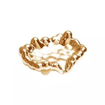 Золотая коробка для мыла, пластиковая стойка для хранения мыла, нескользящая мыльница для кухни серебряный