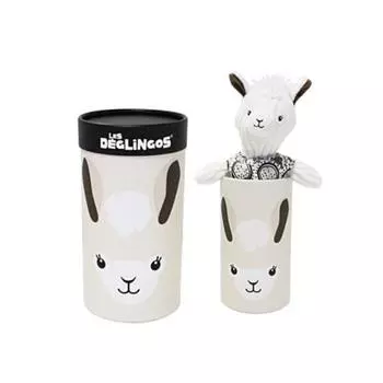 Золотая кукла Deglingos BIG Simply + подарочный чехол, лама, корейские детские товары