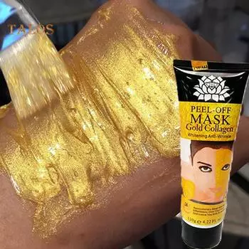 Золотая маска-пилинг для лица с гиалуроновой кислотой 120г