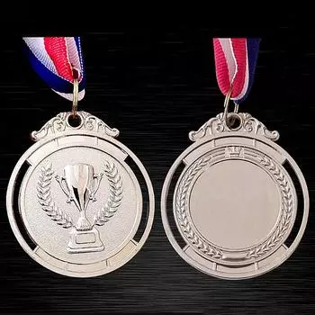 Золотая медаль за марафон Серебряная медаль Трофей Медаль Победитель Награда Поощрительный значок Награда за участие в соревнованиях на открытом воздухе серебряный