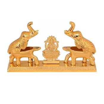 Золотая металлическая подставка для кумкума/коробка для кумкума для подарков, пуджи, тали, мандира, дома, храма, для подарков Золотая коробка для кумкума с Лакшми Маа золотистый