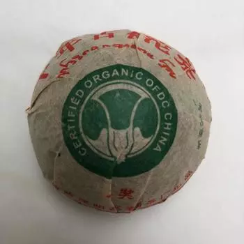 Золотая награда 2003 года, органический чай Пуэр Туо Пуэр с деревом тысячелетия, сырой бань Чжан Пуэр, 100 г